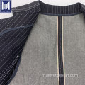 Veste de gilet en denim Stripe de Stripe Hiskory 100% Cotton Hiskory